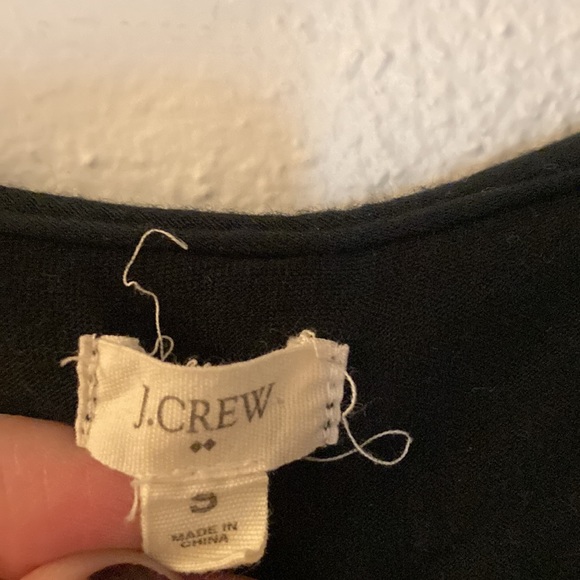 J Crew Black Skeeveless Dress - Picture 3 of 5